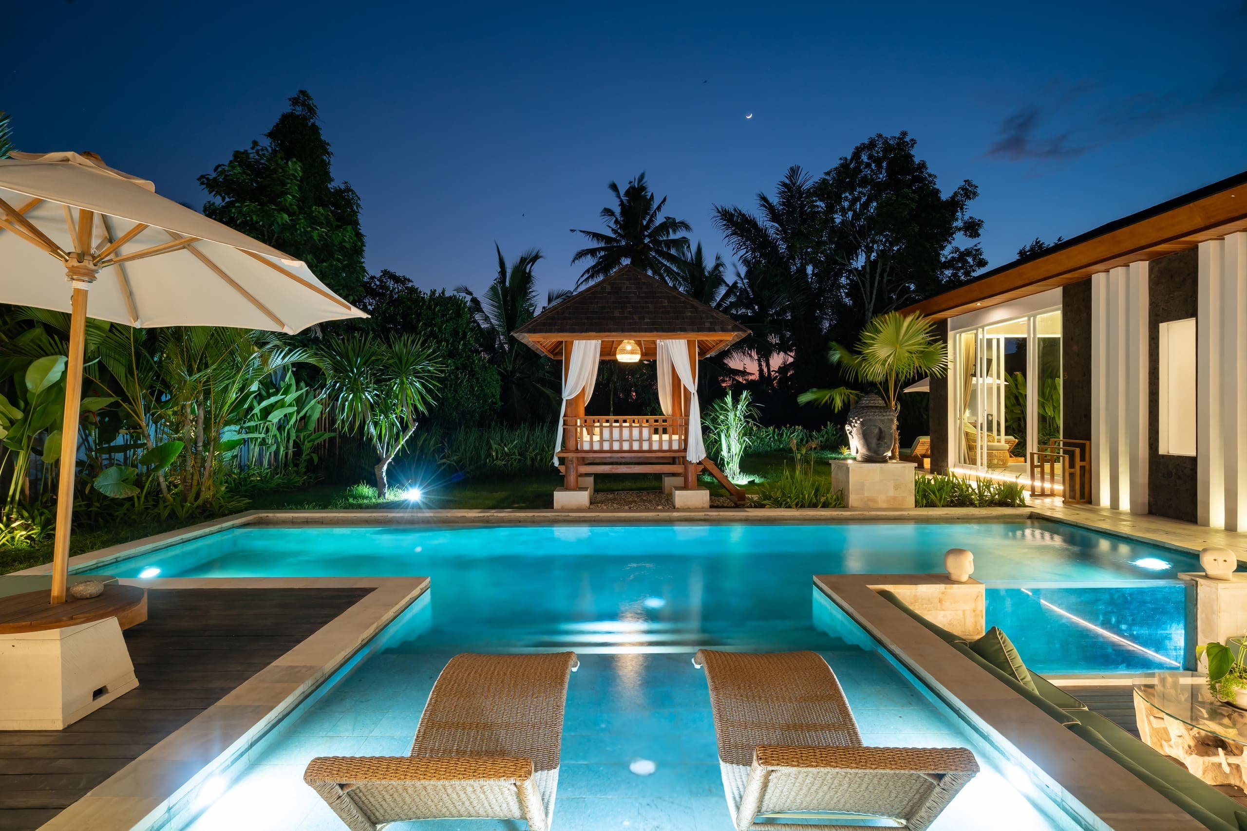 Villa Myassa: 3BR in Ubud w/Infinity Pool & Garden — photo 1